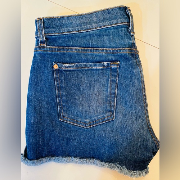 7 FOR ALL MANKIND Desert Oasis Denim Womens High Rise Cut Off Frayed Edges Short - Picture 5 of 15
